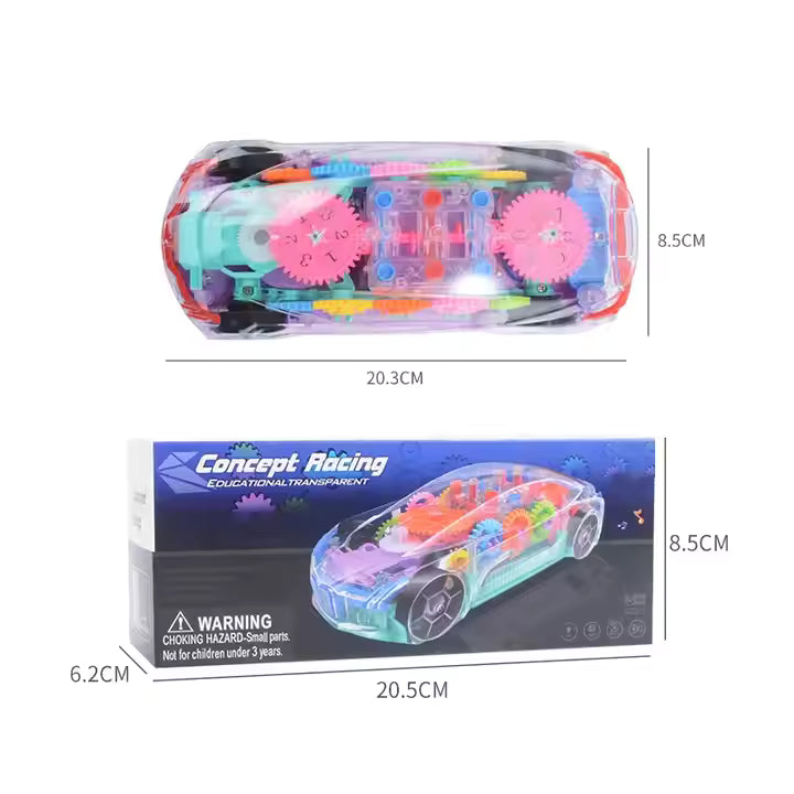 Concept Racing Car with Music and Light Gaari Car