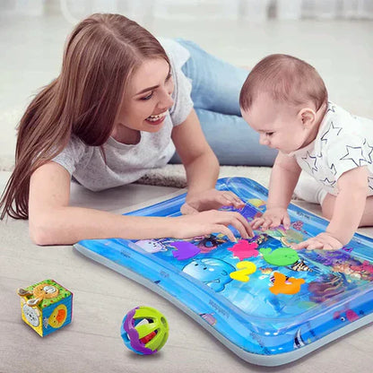 Inflatable Baby Water Play Mat – Tummy Time Mat for Infants & Toddlers