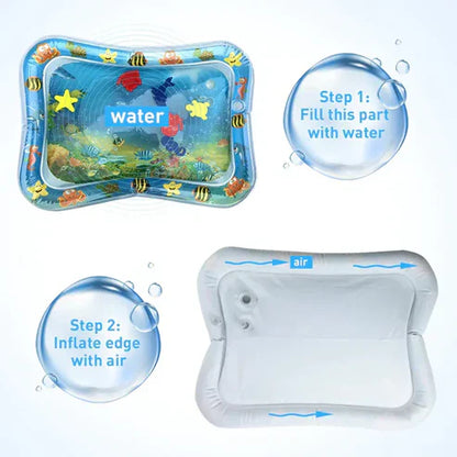Inflatable Baby Water Play Mat – Tummy Time Mat for Infants & Toddlers