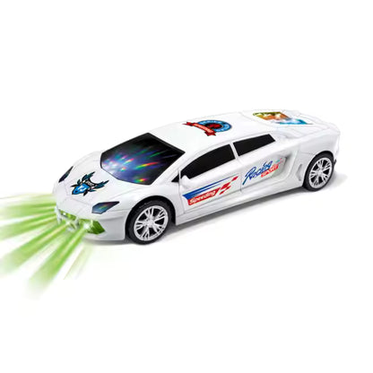 Super Dream Car Toy with Lights and Music – Bump and Go Action for Kids