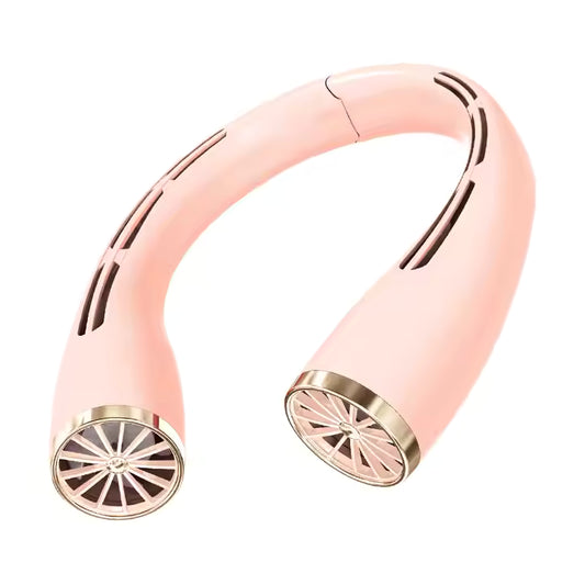 Rechargeable Hands-Free Neck Fan – Portable Wearable Cooling for Summer