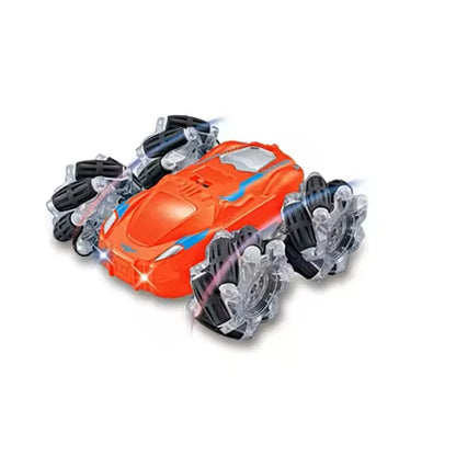 Double-Sided Stunt Car with Watch and Remote Control – 360° Spins, Flips & Gesture Control
