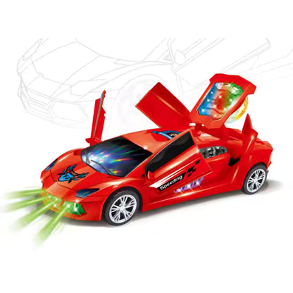 Super Dream Car Toy with Lights and Music – Bump and Go Action for Kids