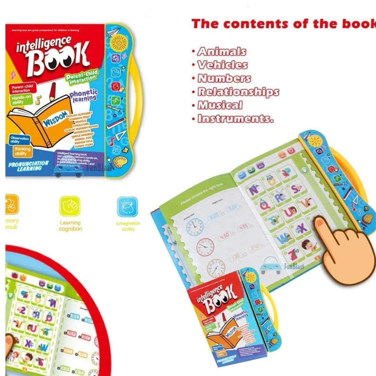 Intelligence Study Book | Interactive Learning Book for Kids