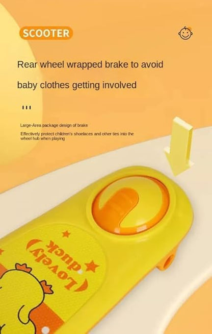 Adjustable height 3 Wheel Scooter with LED lights for Kids