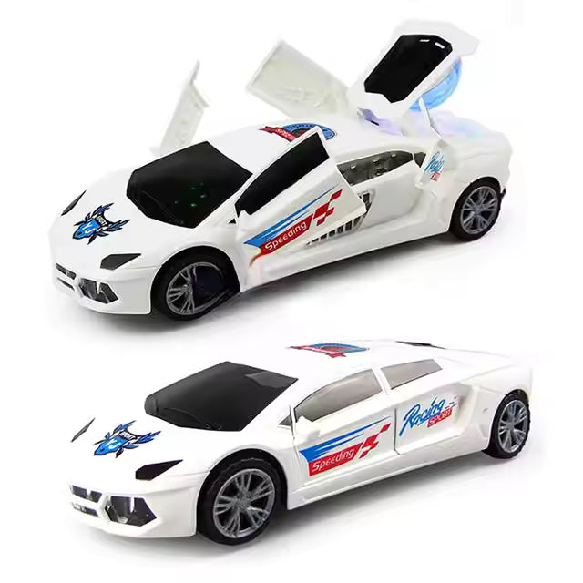 Super Dream Car Toy with Lights and Music – Bump and Go Action for Kids