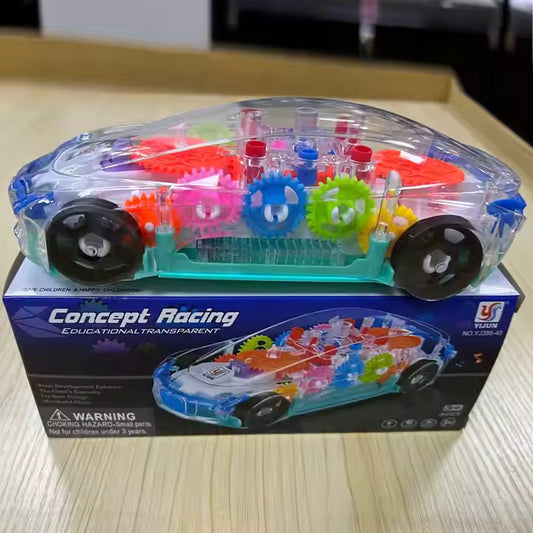 Concept Racing Car with Music and Light Gaari Car