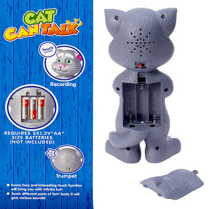 Talking Tom Toy – Repeats What You Say | Interactive Cat for Kids