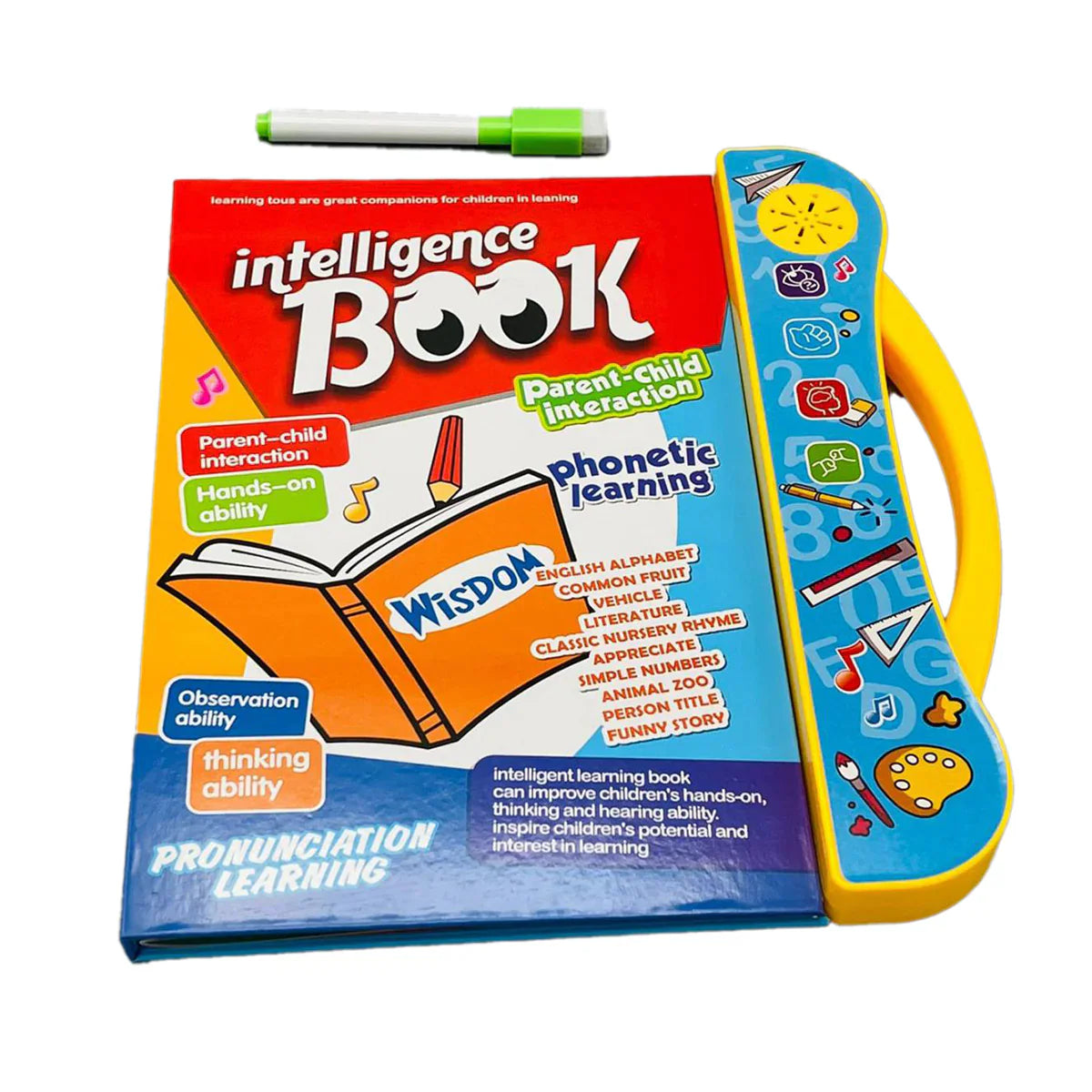 Intelligence Study Book | Interactive Learning Book for Kids