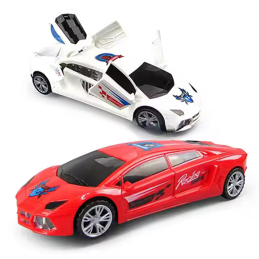 Super Dream Car Toy with Lights and Music – Bump and Go Action for Kids