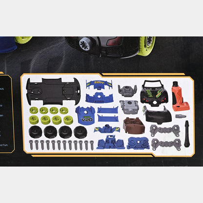 3 In 1 Power Drill Vehicle Building Toy For Kids