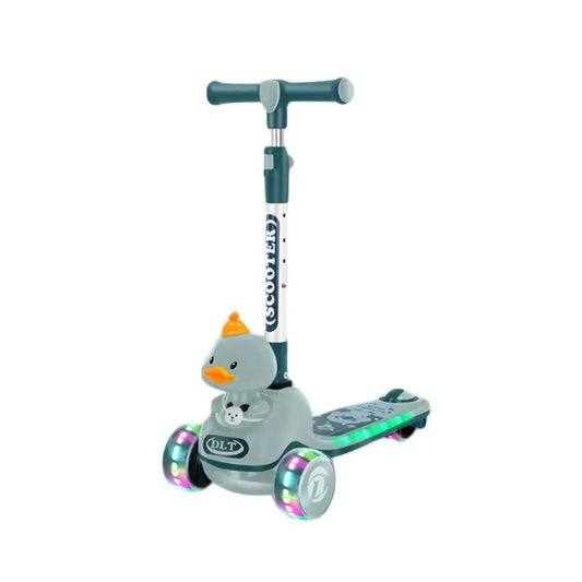 Adjustable height 3 Wheel Scooter with LED lights for Kids