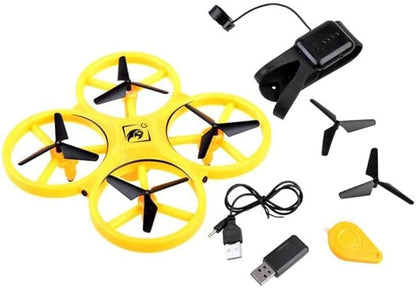 Smartwatch-Controlled 2.4G Gravity Sensor Quadcopter – 4-Axis Remote Control Drone