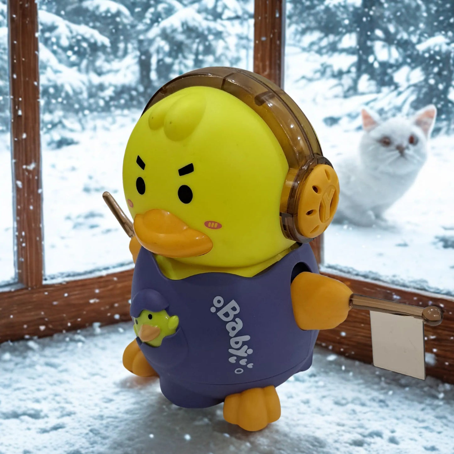 Electric Duck Toy with Music and Lights – Moving & Dancing Fun for Kids