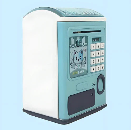 Kids’ ATM Money Saving Bank – Educational Toy with Password & Lights