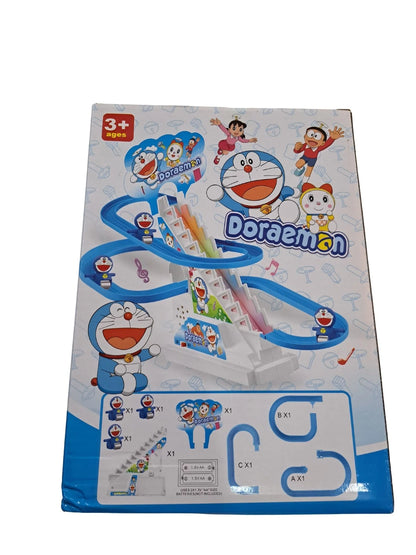Doremon Music Track Toy – Moving Cartoon with Lights and Sound for Kids