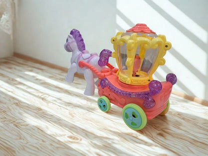 Cartoon Buggi Toy with Music & Lights – Fun Ride-On Style for Kids