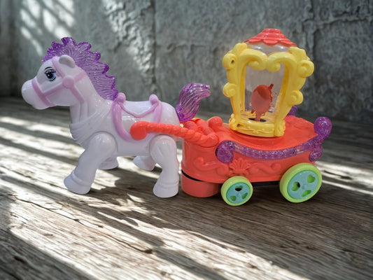 Cartoon Buggi Toy with Music & Lights – Fun Ride-On Style for Kids
