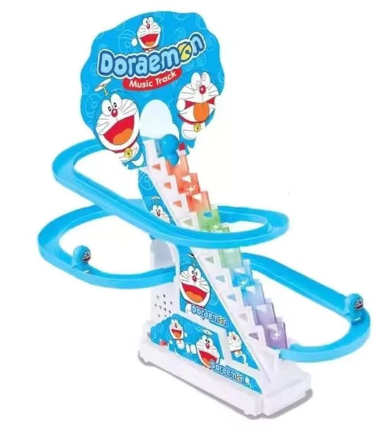 Doremon Music Track Toy – Moving Cartoon with Lights and Sound for Kids