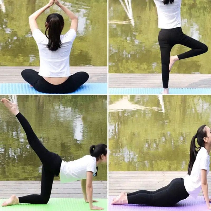 Non-Slip EVA Yoga Mat – Lightweight, Sweat-Resistant & Cushioned Exercise Mat