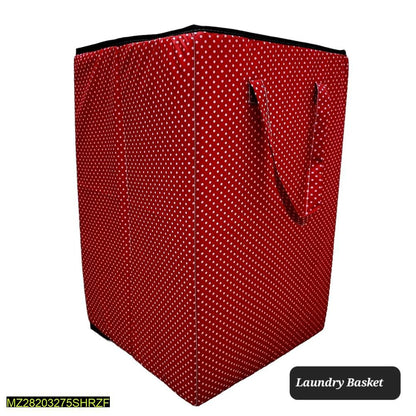 Foldable Laundry Basket – Lightweight, Durable & Space-Saving Clothes Organizer