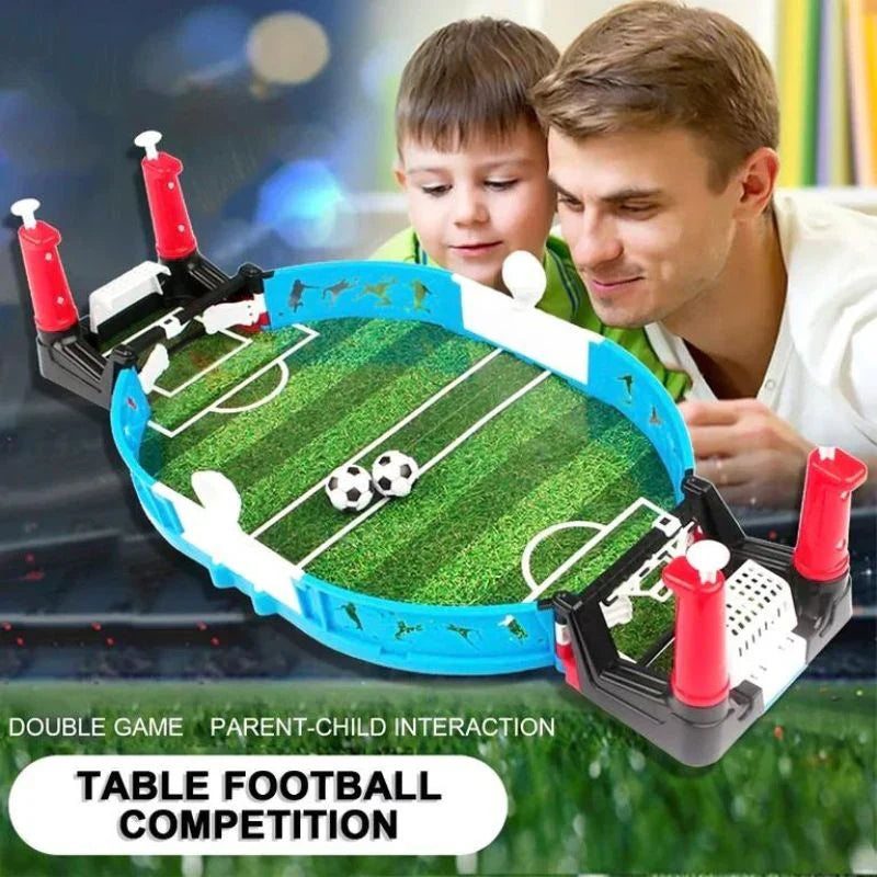 Mini Tabletop Football Game – Compact Soccer Playset for Kids & Families
